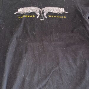 The Dead Weather Black Graphic Tee - Men's Shirt